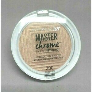 Maybelline Master Chrome Metallic Highlighter 300 Molten Quartz .19 oz